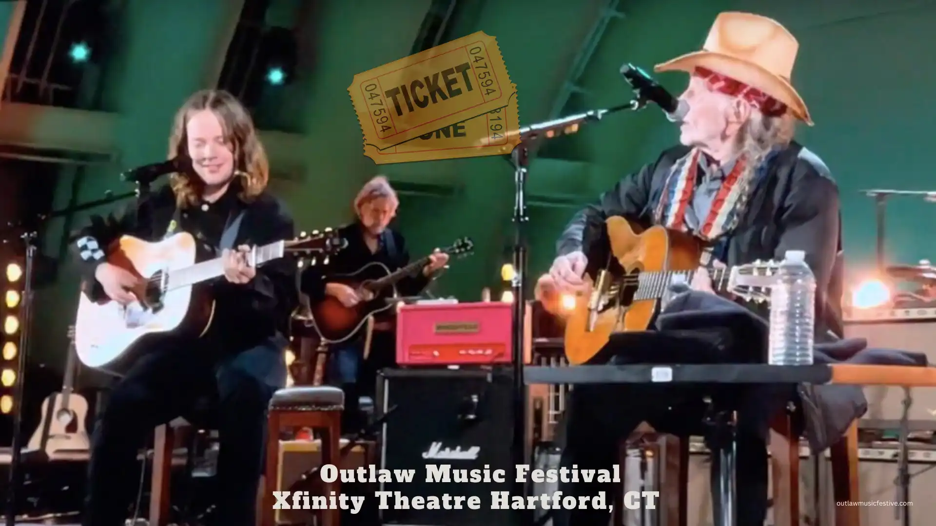 Willie Nelson & Bob Dylan Live in Hartford – Sept 6, 2025 1 Outlaw Festival Hartford, CT