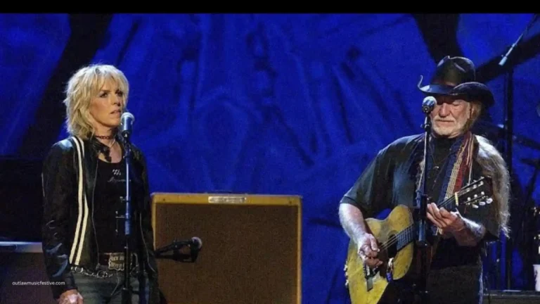 Lucinda Williams with Willie Nelson
