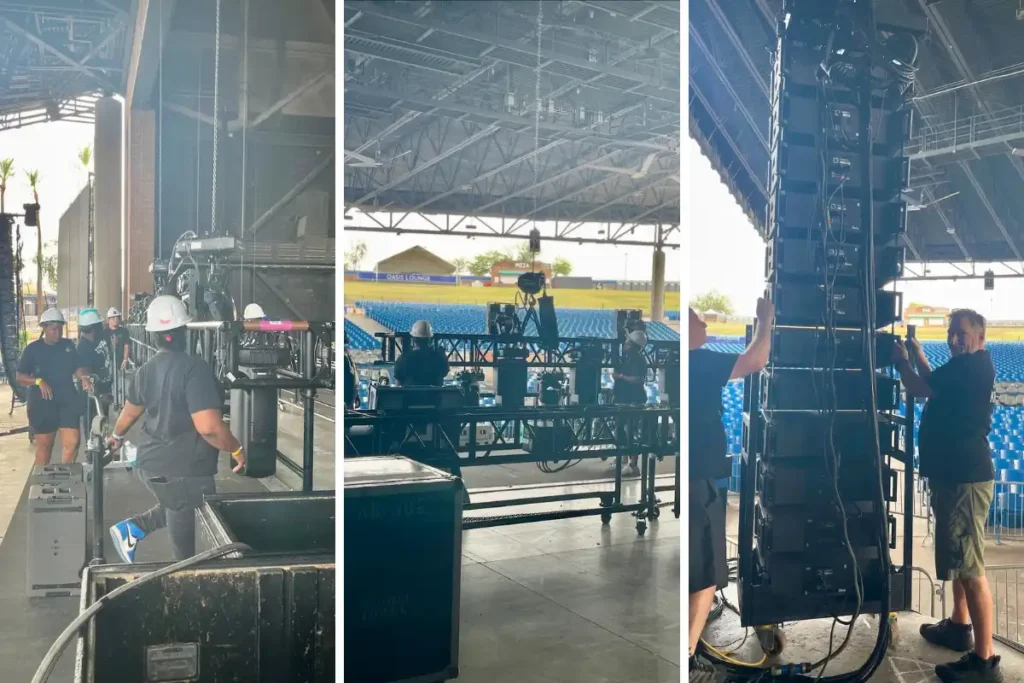 Phoenix Welcomes the First Show of the 2025 Outlaw Music Festival 2 Outlaw Festival Preparations