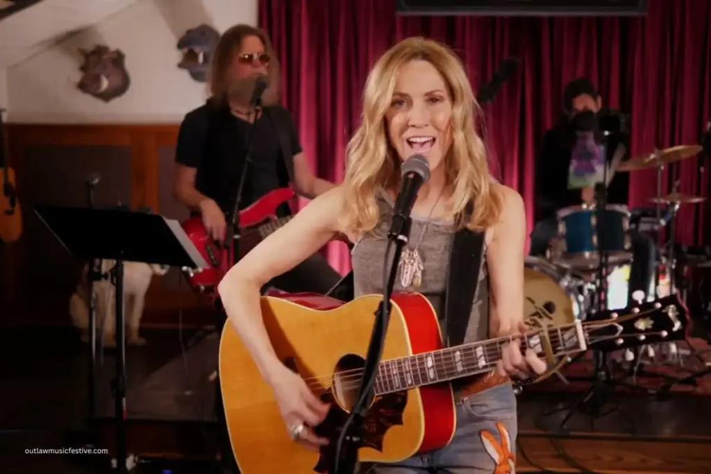 Sheryl Crow Brings Iconic Hits to Outlaw Festival 2025 2 Sheryl Crow Singing