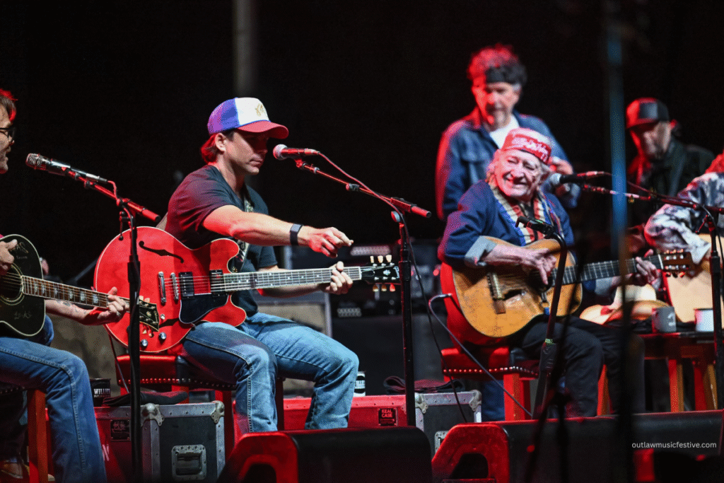 Lukas Nelson’s breakout year peaks with Grammy moment 5 Lukas Nelson with Willie Nelson