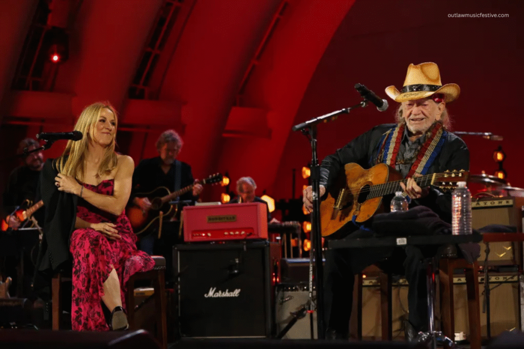 Willie Nelson joins Shooter on long-awaited Waylon doc film 3 Outlaw Music Festival Tour Live