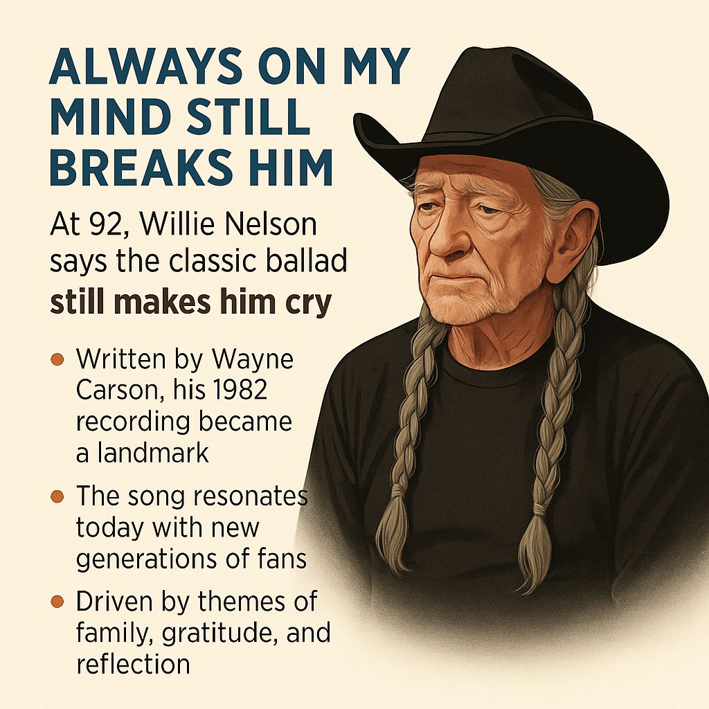 The Reason “Always On My Mind” Still Cuts Deep for Willie Nelson 2 Always on my mind infographics