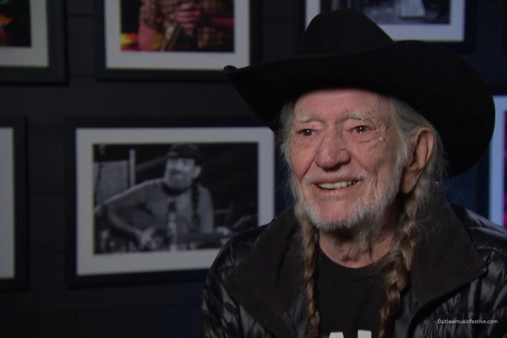 The Reason “Always On My Mind” Still Cuts Deep for Willie Nelson 3 Willie in Black dress