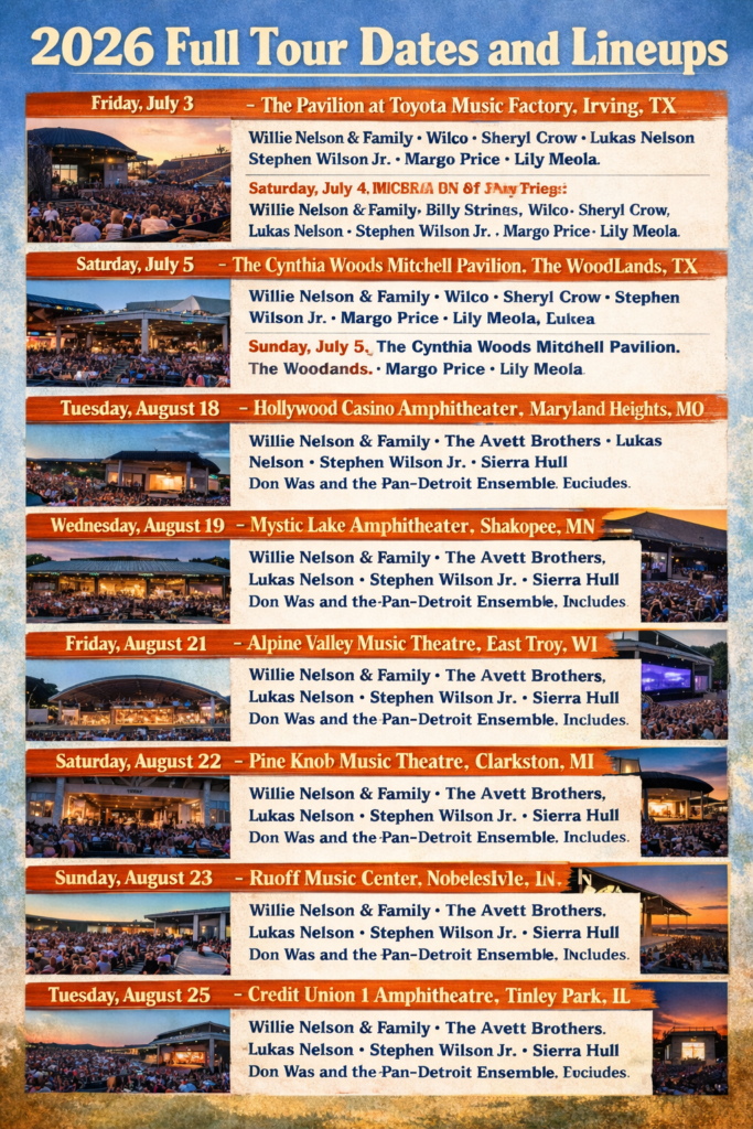 Outlaw Music Festival: History and 2026 Updates 6 outlaw musice festival 2026 tour venus.png